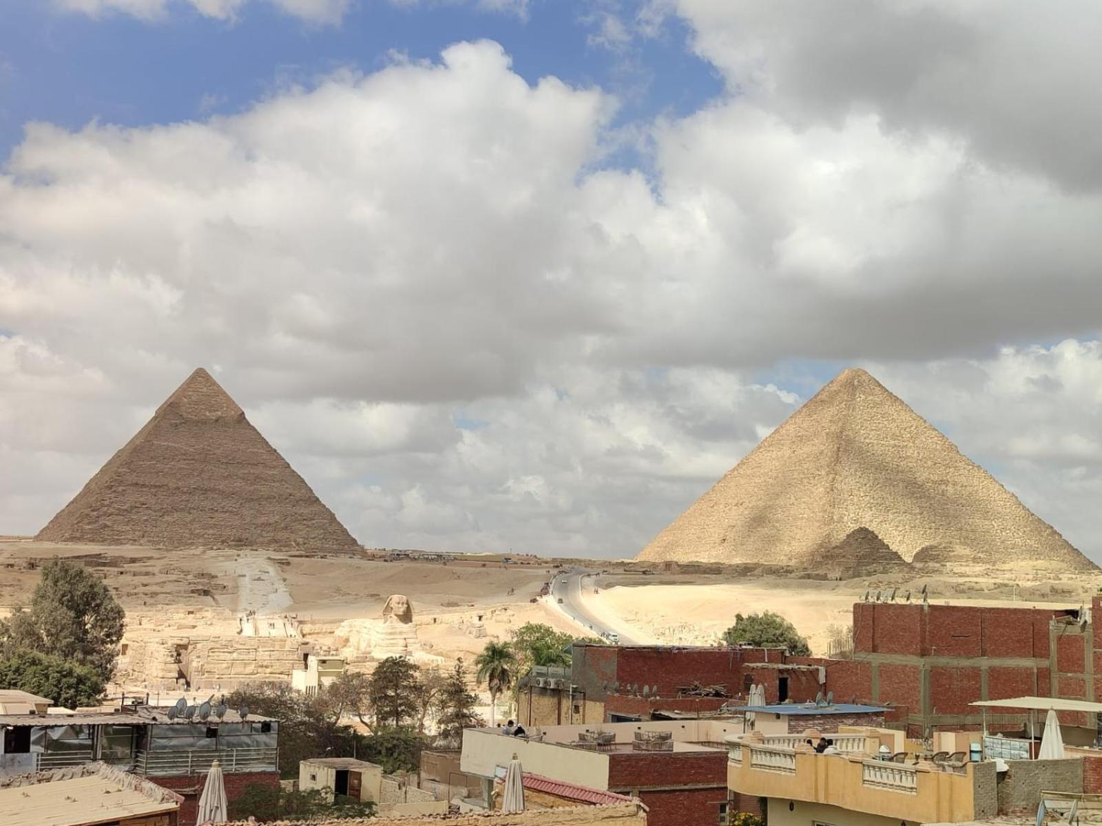Narmer Pyramids View Kafret el-Gabal Eksteriør billede